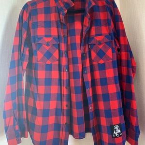 Official NFL Levi’s Patriots Flannel Button Down